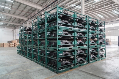 苏州鑫辉汽车料架生产厂家 专业汽车零部件周转料架解决方案